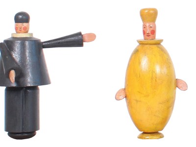 Hand puppets (from a set of five) (c. 1923), Eberhardt Schrammen. Klassik Stiftung Weimar