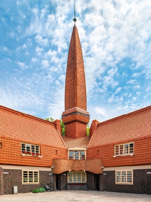 The museum of Het Schip ('The Ship') in Amsterdam, designed by Michel de Klerk and built in 1917–20.