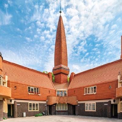 The museum of Het Schip ('The Ship') in Amsterdam, designed by Michel de Klerk and built in 1917–20.