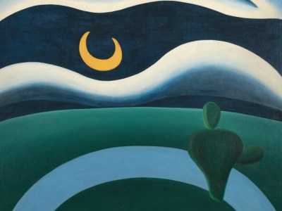 The Moon (A Lua) (1928; detail), Tarsila do Amaral.