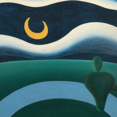 The Moon (A Lua) (1928; detail), Tarsila do Amaral.