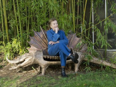 The late sculptor Claude Lalanne, phtoographed in 2015 (photo: Luc Castel).