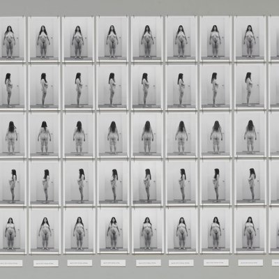 CARVING: 45 Years Later (detail; 2017), Eleanor Antin. Installation view of ‘Eleanor Antin: Time’s Arrow’, Los Angeles County Museum of Art, 2019.