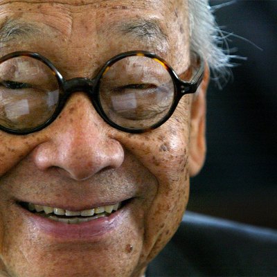 I.M. Pei photographed in 2004.