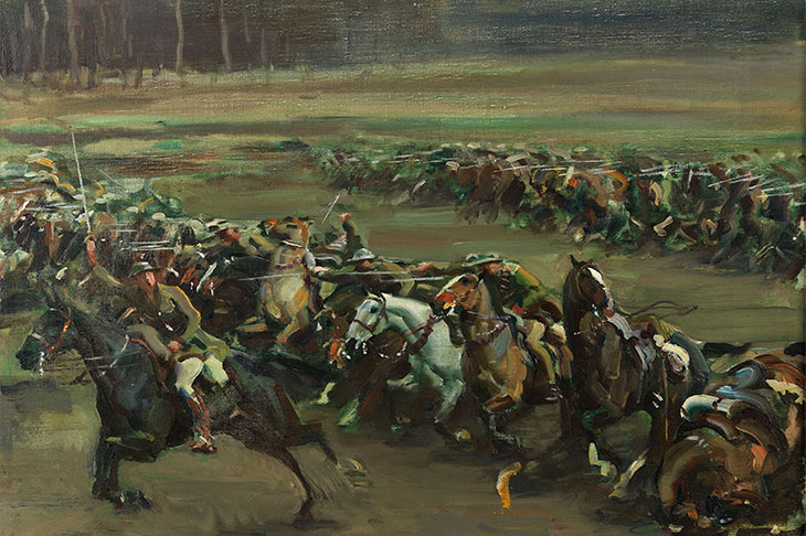 The painter who made his name on the Western Front