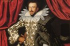 Richard Sackville (1589–1624), 3rd Earl of Dorset (detail; 1613), William Larkin. English Heritage, Kenwood.