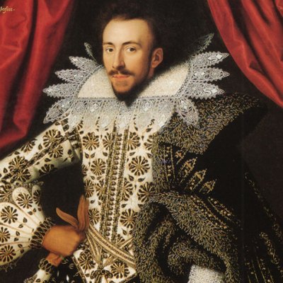 Richard Sackville (1589–1624), 3rd Earl of Dorset (detail; 1613), William Larkin. English Heritage, Kenwood.