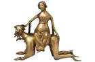 Aquamanile in the form of Aristotle and Phyllis, late 14th century/15th century, South Netherlandish, Metropolitan Museum of Art, New York