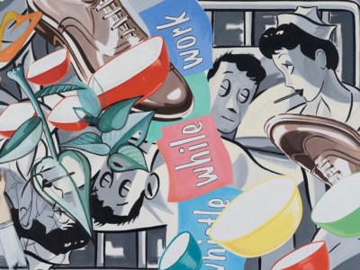 The Rain Fell Everywhere (2018), David Salle.