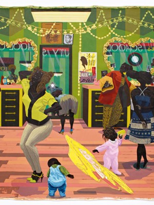 School of Beauty, School of Culture (2012), Kerry James Marshall. Birmingham Museum of Art. Courtesy the artist and David Zwirner; © Kerry James Marshall