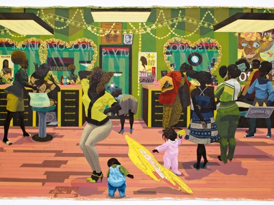 School of Beauty, School of Culture (2012), Kerry James Marshall. Birmingham Museum of Art. Courtesy the artist and David Zwirner; © Kerry James Marshall