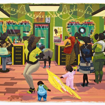 School of Beauty, School of Culture (2012), Kerry James Marshall. Birmingham Museum of Art. Courtesy the artist and David Zwirner; © Kerry James Marshall