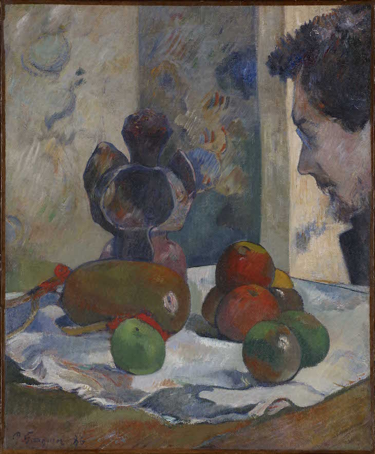 Still Life with Profile of Laval (1886), Paul Gauguin.