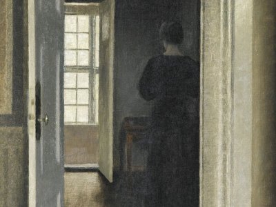 Interior. Strandgade 30 (1901), Vilhelm Hammershøi.