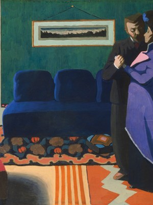 The Visit (1899), Félix Vallotton. Kunsthaus Zürich.