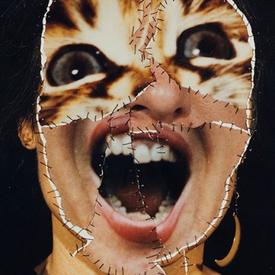 GRIMA – Self with Cat (The Scream) (1986), Annegret Soltau.