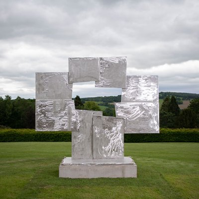 Untitled (Candida) (1965), David Smith. Installation view at Yorkshire Sculpture Park, 2019.