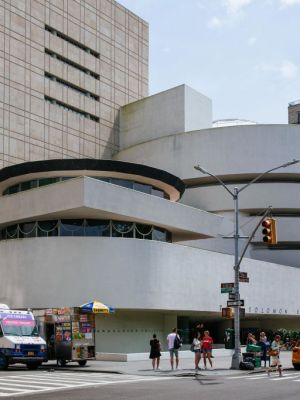 The Guggenheim Museum in New York, photographed in July 2019.