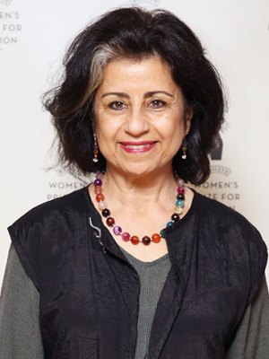 The novelist Ahdaf Soueif, who has announced her resignation from the board of trustees of the British Museum, photographed in London in 2016.