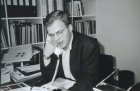 Karsten Schubert photographed by Helen Taylor, October 1990