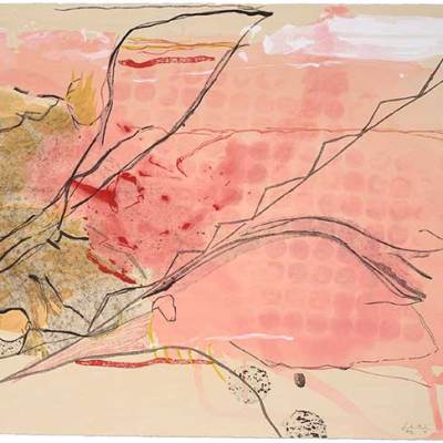Weeping Crabapple (2009), Helen Frankenthaler.