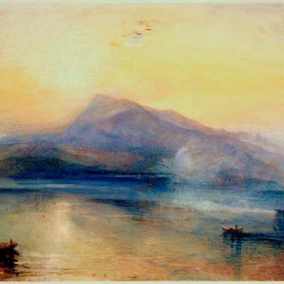 The Dark Rigi, The Lake of Lucerne (1842), J.M.W. Turner.