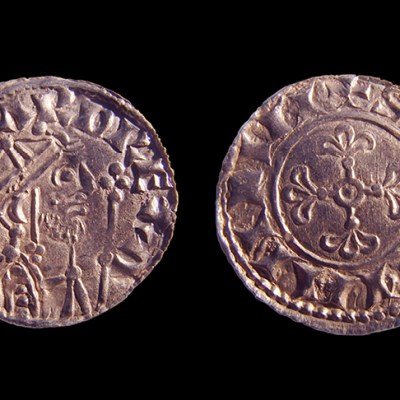 Coins from the 2,528-strong Chew Valley hoard, found in January. Image: British Museum