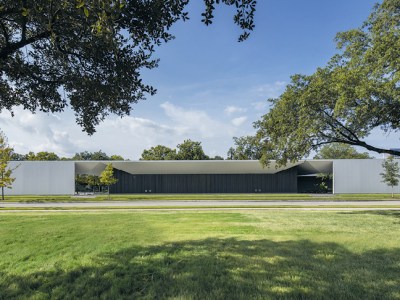 The Menil Drawing Institute at the Menil Collection in Houston, Texas, designed by Johnston Marklee