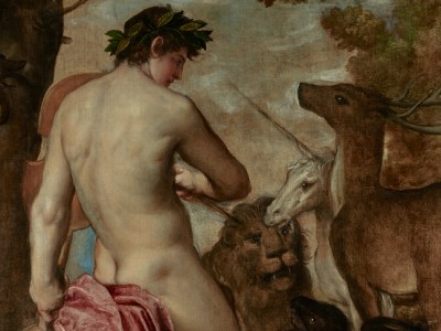 Orpheus Enchanting the Animals (16th century), attributed to Titian’s workshop.