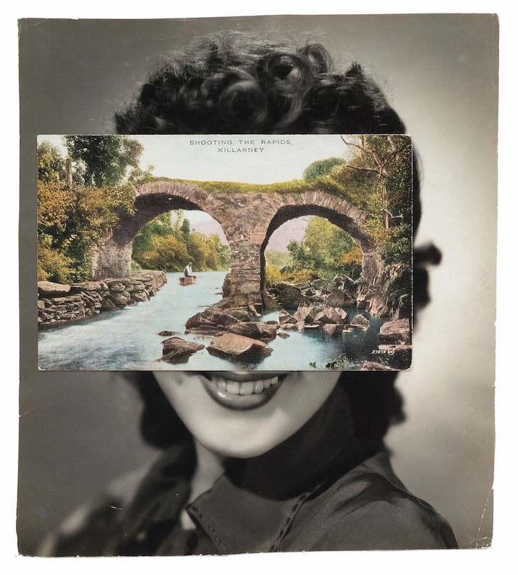 Mask (Film Portrait Collage) CLXXIII (2014), John Stezaker.