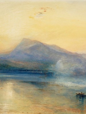 The Dark Rigi: The Lake of Lucerne, Showing the Rigi at Sunrise (1842), J.M.W. Turner.