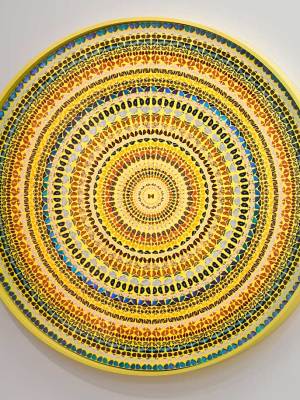 Installation view of ‘Damien Hirst: Mandalas’ at White Cube, Mason’s Yard, London, 2019.