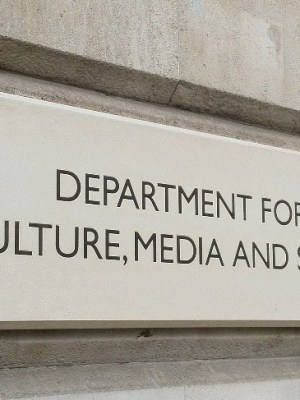 The Department for Culture, Media and Sport.