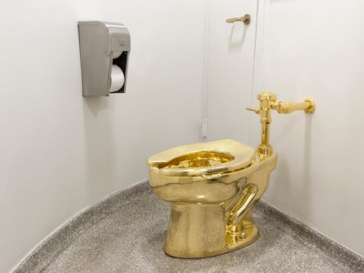 AMERICA (2016), Maurizio Cattelan.