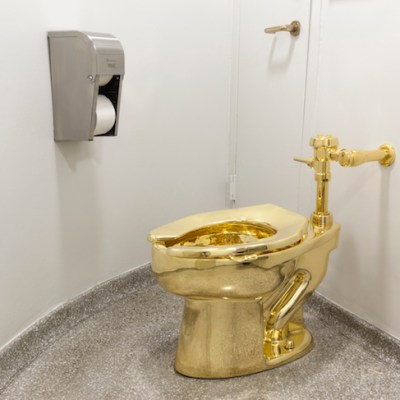 AMERICA (2016), Maurizio Cattelan.