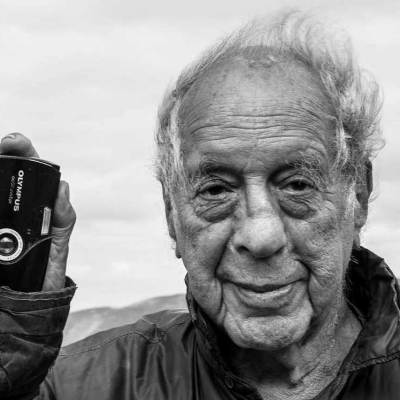 Robert Frank (1924–2019), photographed in 2014.