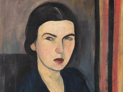 My Self-portrait (detail; 1927), Sarah Affonso.