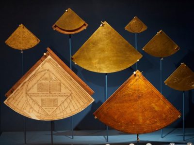 Group of quadrants in ‘Science City 1550–1800’ at the Science Museum, London. Photo: © Jody Kingzett, Science Museum Group
