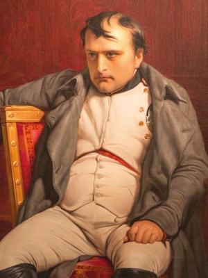 Napoleon at Fontainebleau, 31 March 1814 (1840), Paul Delaroche.