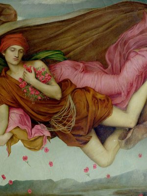 Night and Sleep (1878), Evelyn de Morgan. De Morgan Collection.