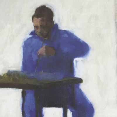 Self-portrait (detail; 1957), Victor Willing.