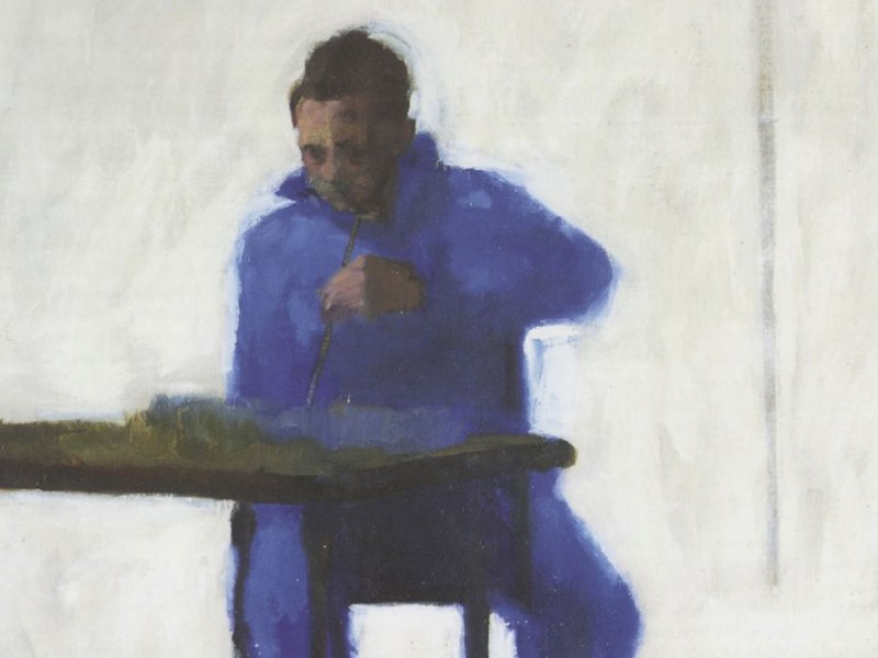 Self-portrait (detail; 1957), Victor Willing.