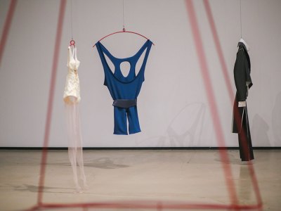 Installation view of ‘Taus Makhacheva: Charivari’ at Yarat Contemporary Art Centre, Baku, 2019.