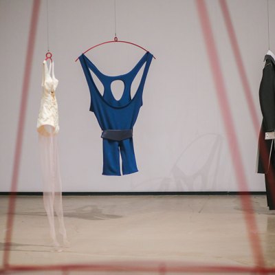 Installation view of ‘Taus Makhacheva: Charivari’ at Yarat Contemporary Art Centre, Baku, 2019.