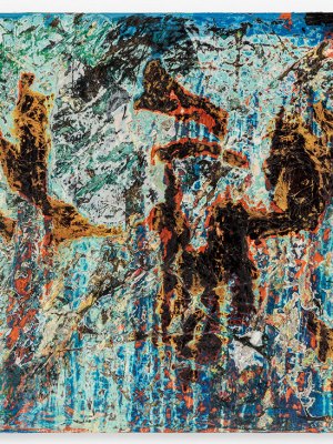 A five thousand year old laugh (2019), Mark Bradford.