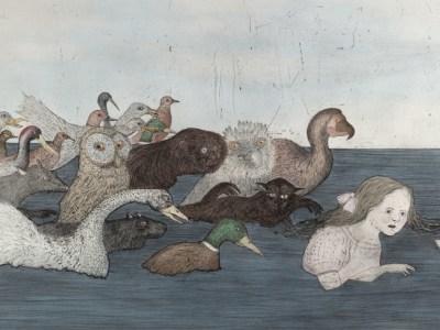 Pool of Tears II (2000), Kiki Smith.