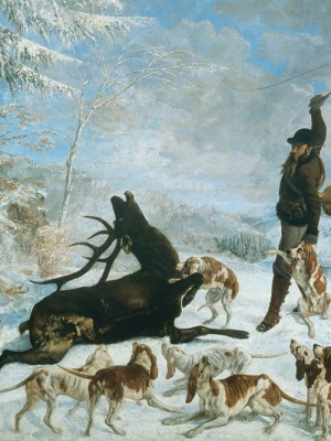 Death of a Hunted Stag, photo: Dépot du Musée d'Orsay, photographie Charles Choffet