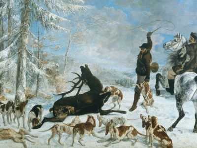 Death of a Hunted Stag, photo: Dépot du Musée d'Orsay, photographie Charles Choffet