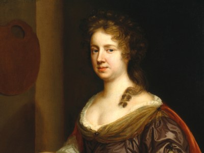 Self-portrait (detail; c. 1666), Mary Beale.