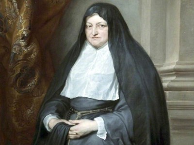 The lnfanta Isabella Clara Eugenia (detail; c. 1630), Anthony van Dyck.